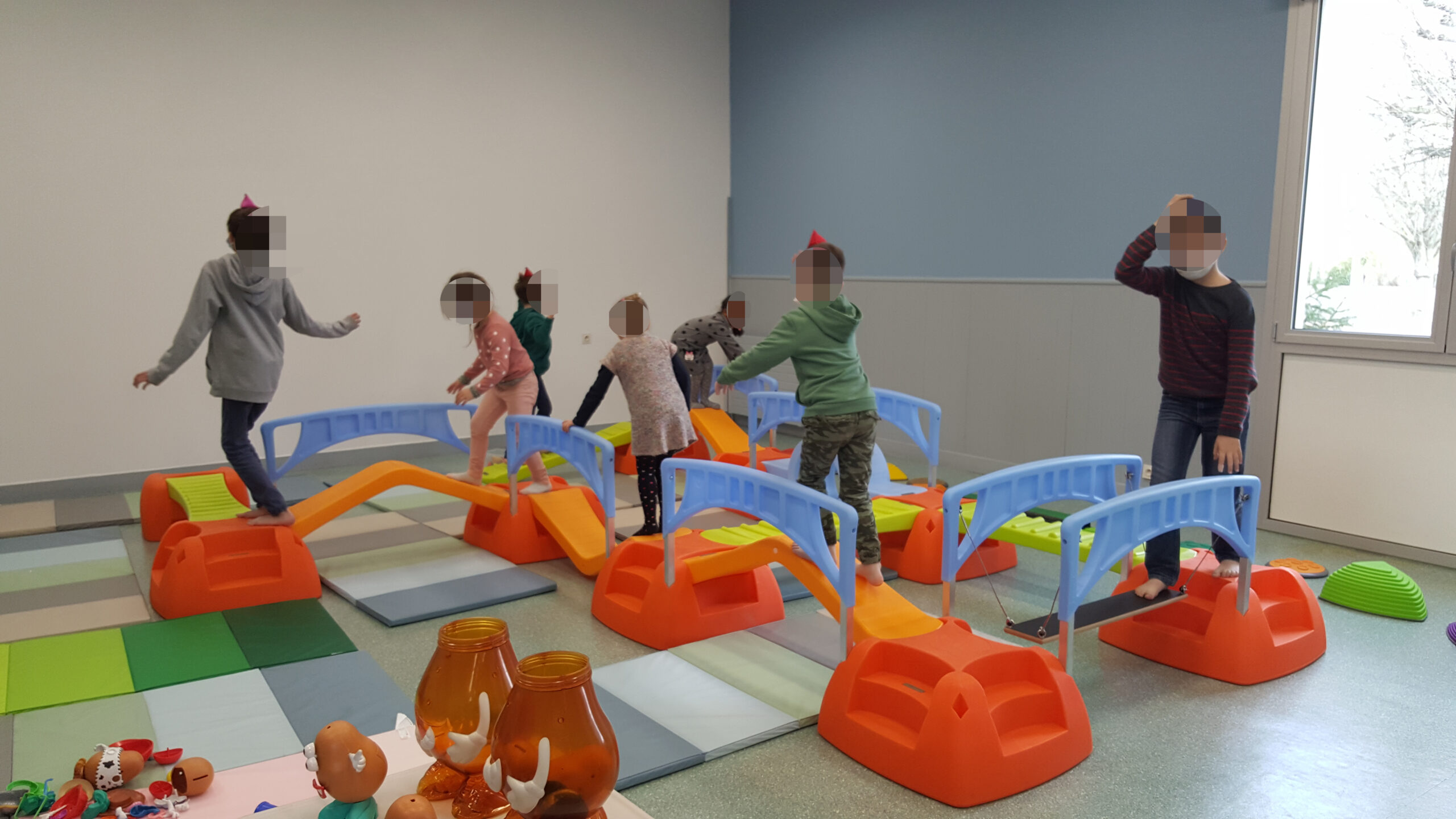 Phot enfants espace motricité