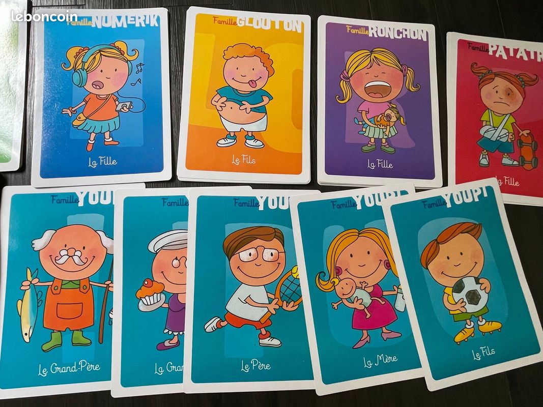 Jeu de 7 famille XL
