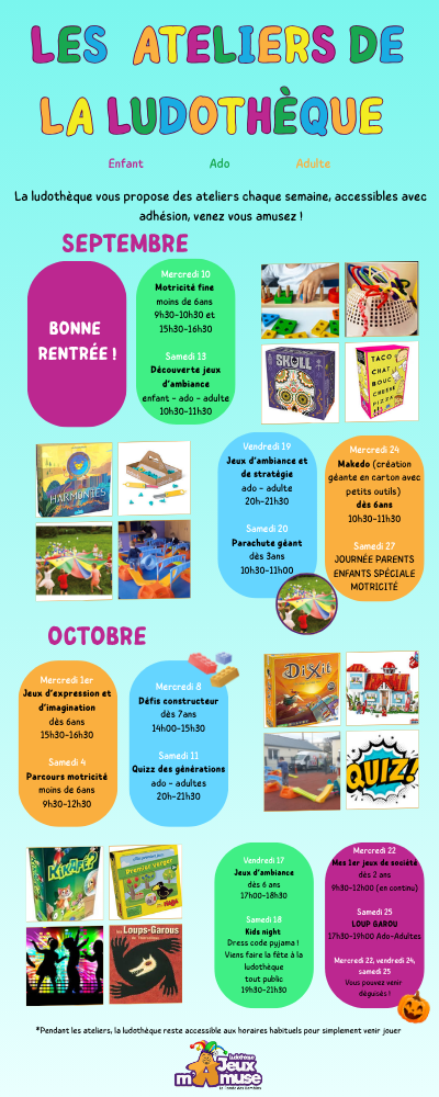 Visuel bandeau latéral site - Ateliers ludo - Septembre octobre 2025