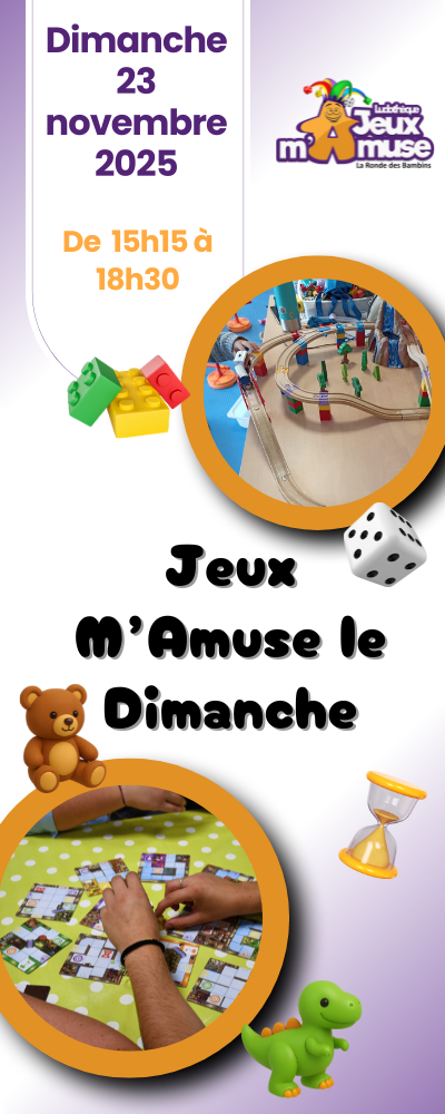 Visuel - Dimanche jeux - Novembre 2025