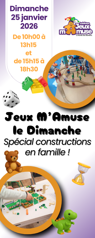 Bandeau - Ouverture dimanche - Janvier