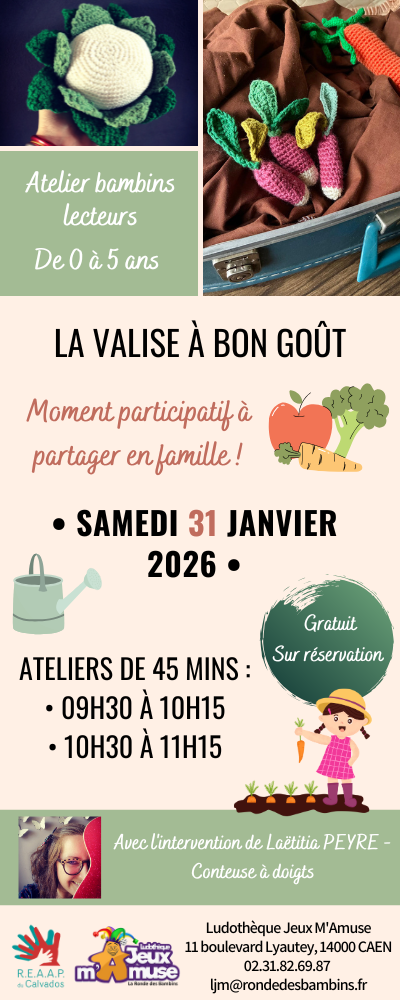 Visuel Atelier Valise à bon goût 31 01 2026