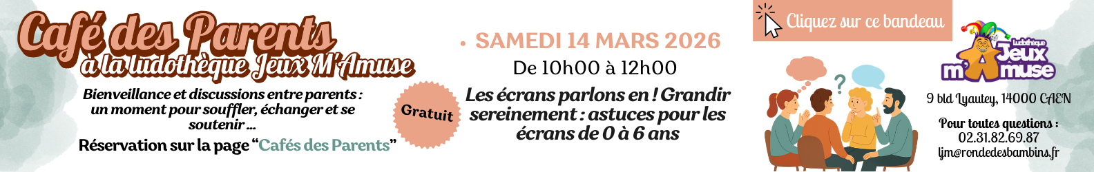 Bannière programme Café des Parents (Janv à Mars 26)
